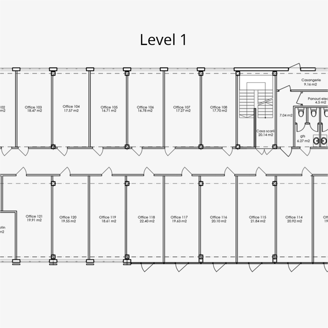 План первого этажа офисов в Skladovka.md