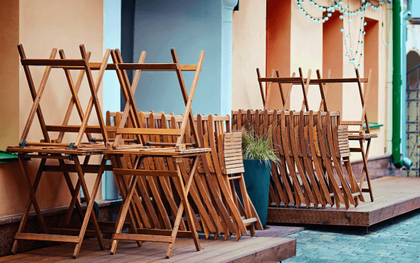 Depozitarea sezonieră a echipamentelor și mobilei