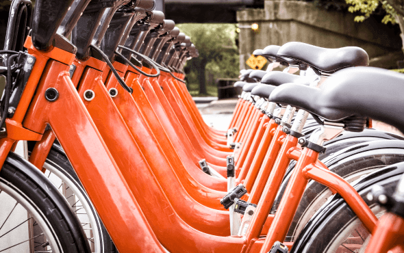 Depozitare sezonieră pentru biciclete