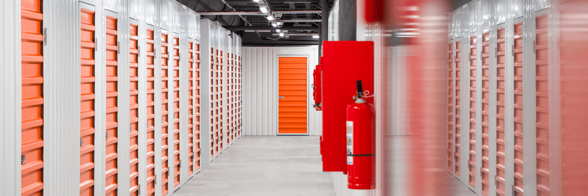 Система пожаротушения на складе