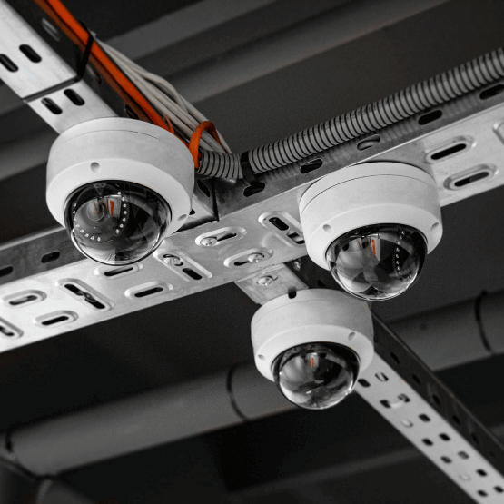 Видеонаблюдение внутри здания