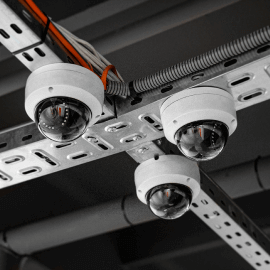 Видеонаблюдение внутри здания